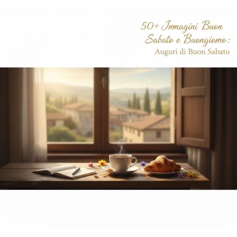 50+ Immagini Buon Sabato e Buongiorno Auguri di Buon Sabato