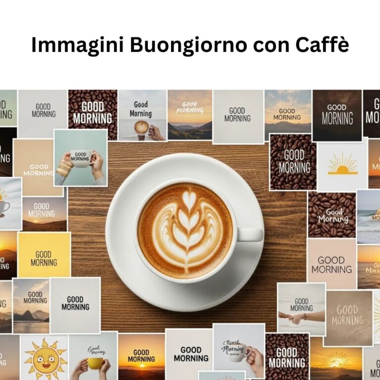 Immagini Buongiorno con Caffè