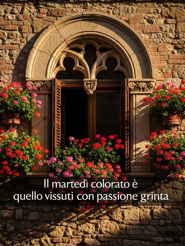 Fiori e Forza: Chi regala fiori il martedì trasmette energia per tutta la settimana.