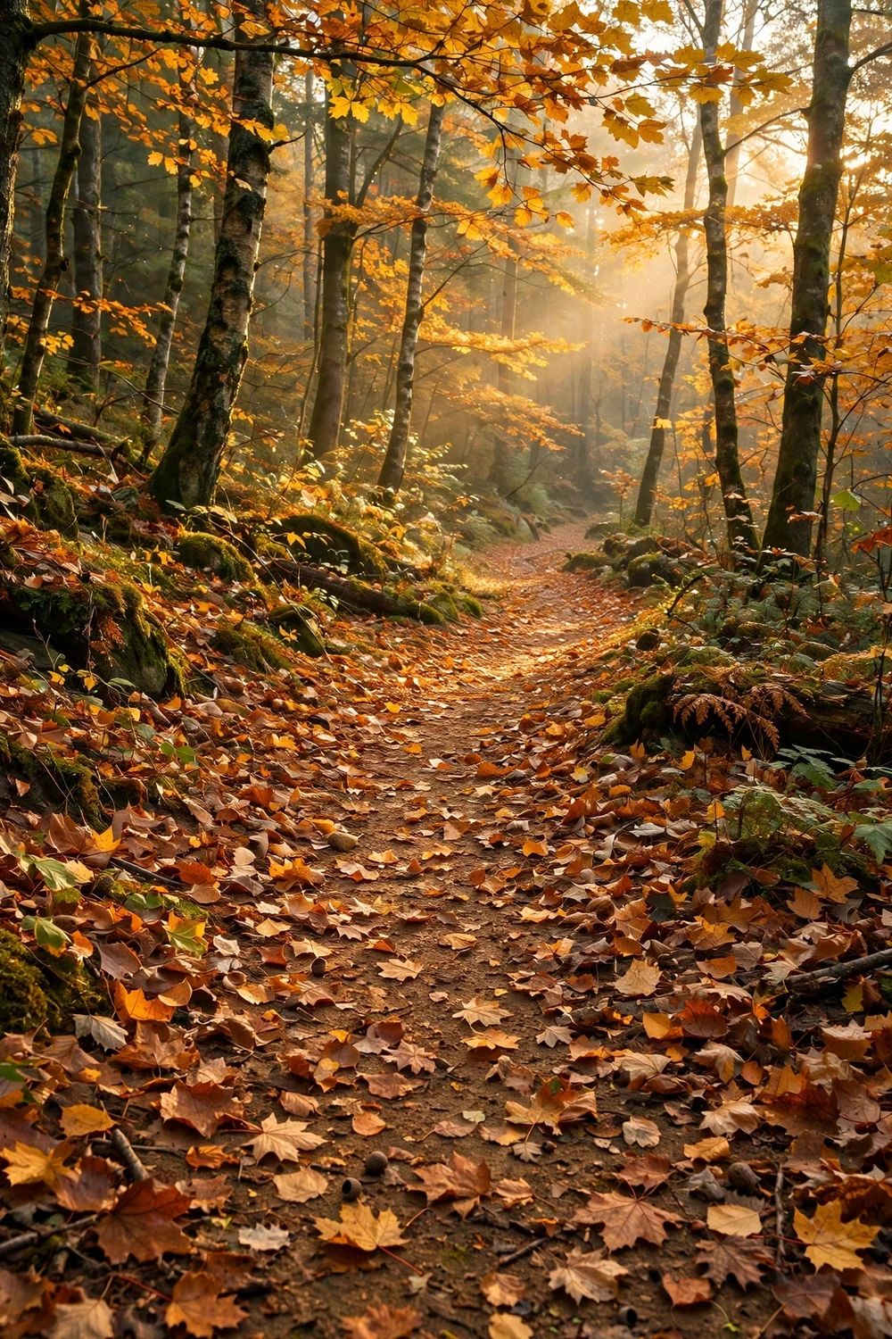 immagini buongiorno autunno foglie 03
