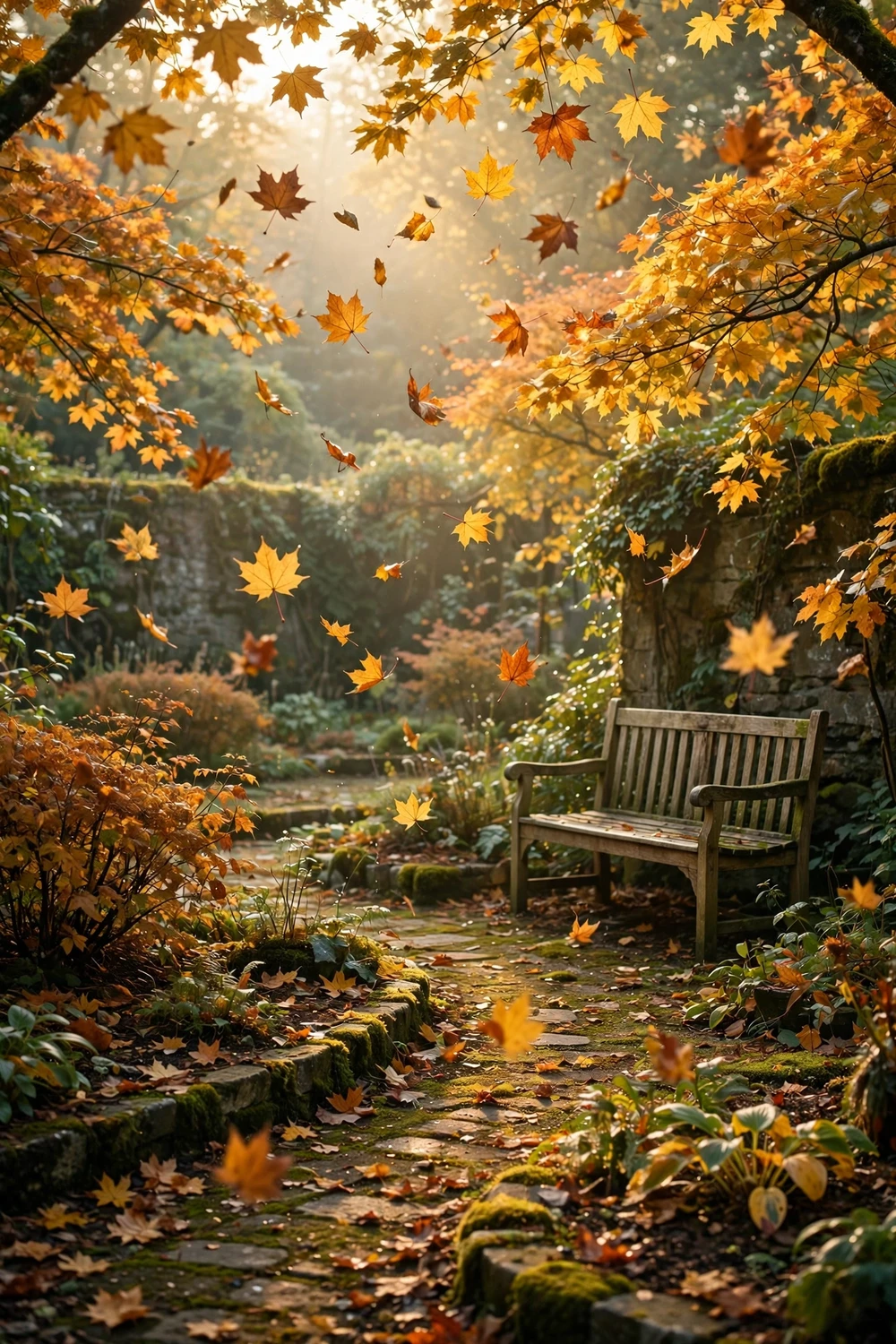 immagini buongiorno autunno foglie 06