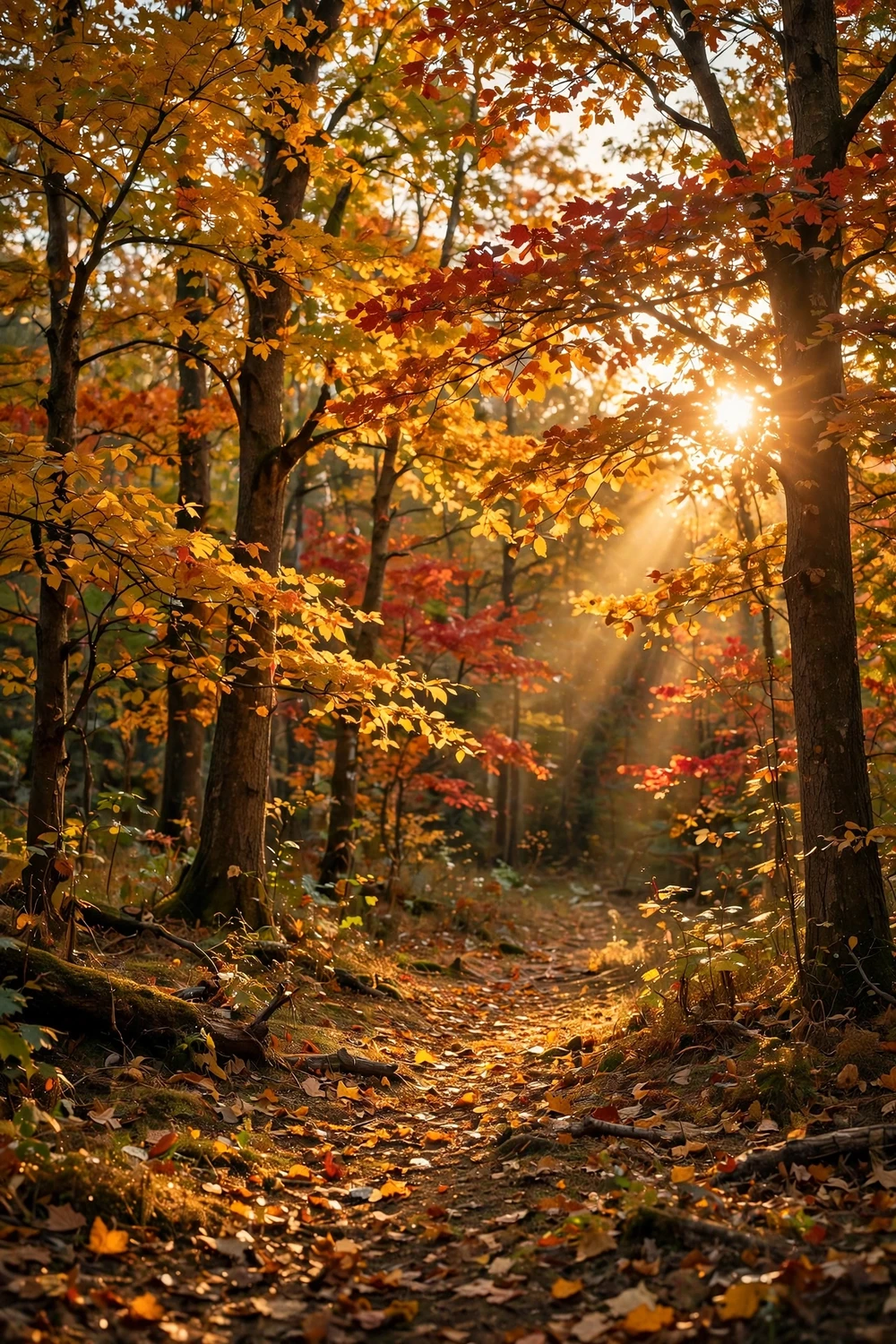 immagini buongiorno autunno tramonto 11