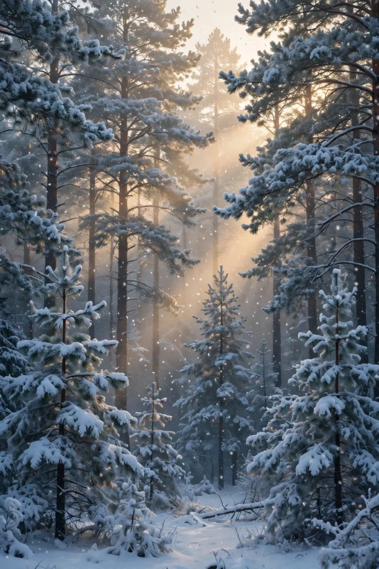 Immagini buongiorno inverno neve